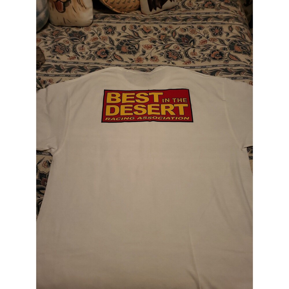 Best in the Desert Racing Association White T-Shirt